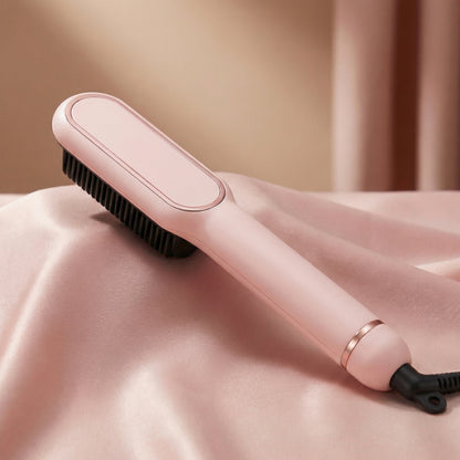 Hair Brush Straightener