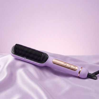Hair Brush Straightener